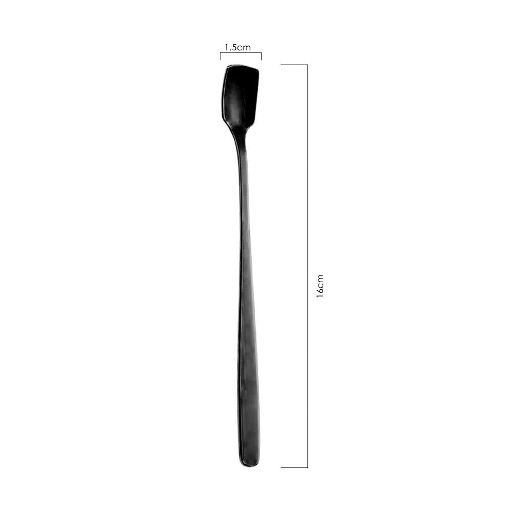 Black Long Handle Stirring Spoon - Pacifrica - BLHSS