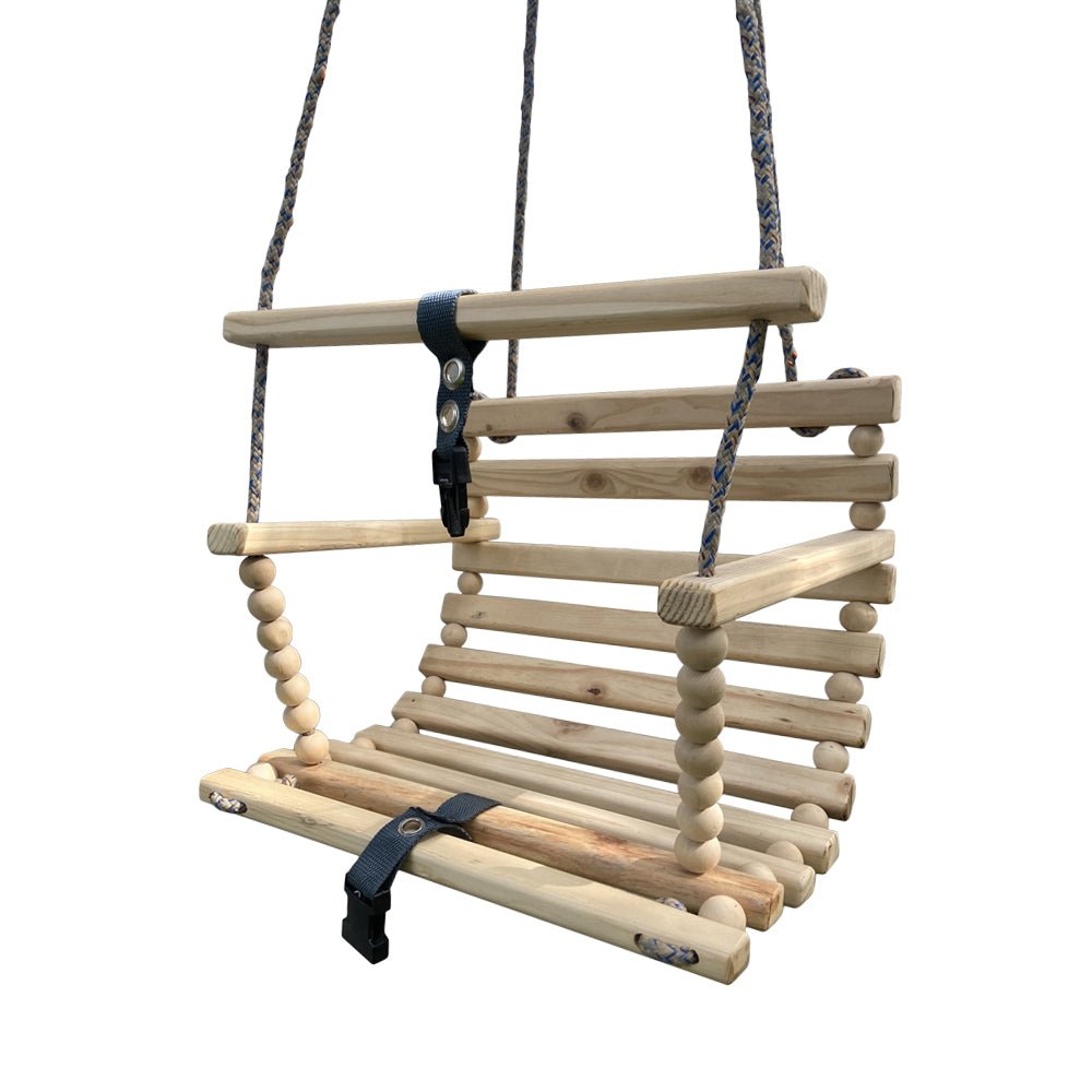 Handcrafted Wooden Baby / Toddler Swing - Pacifrica - PCBSWING