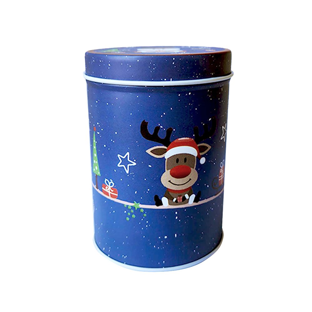 Tin Cup with lid - Christmas Characters - Pacifrica -