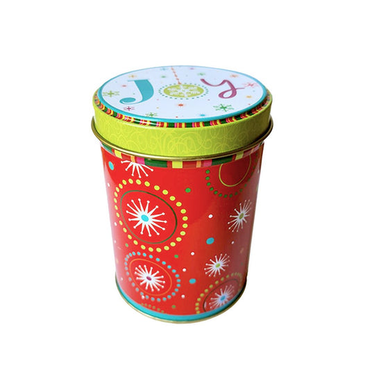 Tin Cup with lid - Christmas Joy - Pacifrica -
