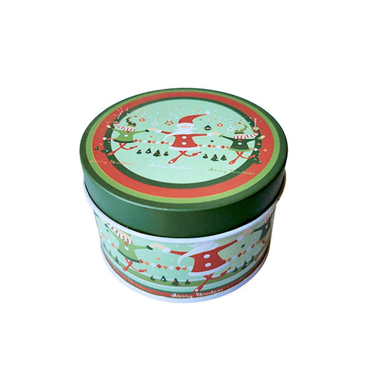 Tin Cup with lid - Small Christmas Elves - Pacifrica -