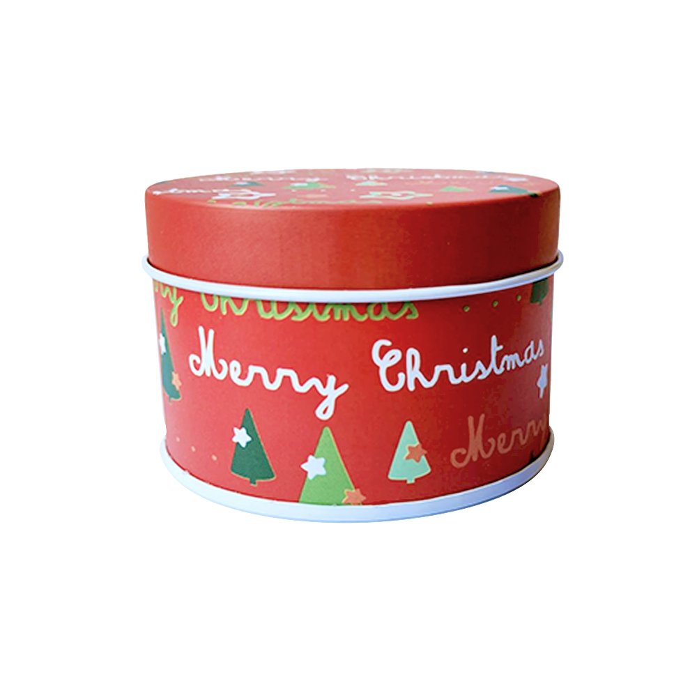 Tin Cup with lid - Small Merry Christmas - Pacifrica -